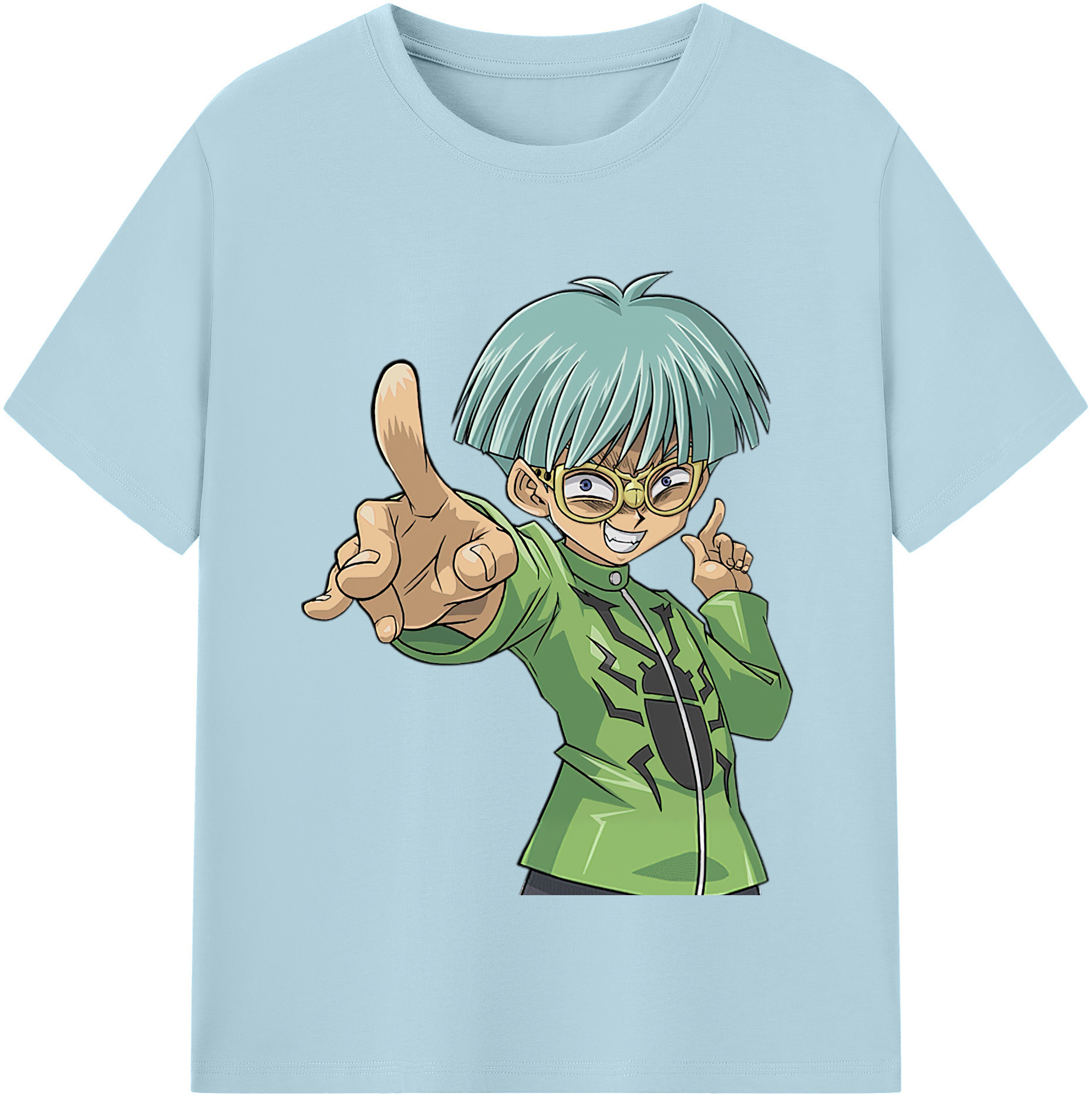 （画像用） 遊☆戯☆王 Yu-Gi-Oh! 綿100％半袖Tシャツ（フロントプリント）